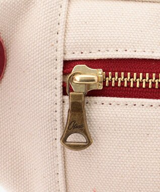 UNBILLION Otias 8号キャンバスシュリンクレザーボディバッグ レッド