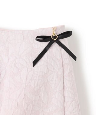 TOCCA 【WEB限定カラーあり】【消臭・洗える】RIBBON LABYRINTH JACQUARDスカート ピンク系