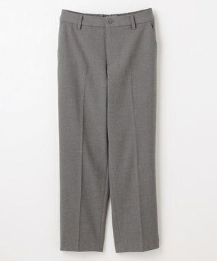 ANY 【洗濯機可/ストレッチ/ウエストゴム/裏起毛】マルチファンクションストレッチテーパードパンツ グレー