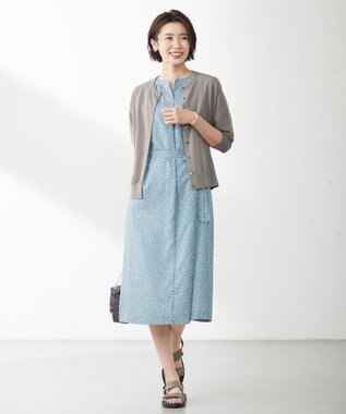 J.PRESS LADIES ベルト サンダル グレー系