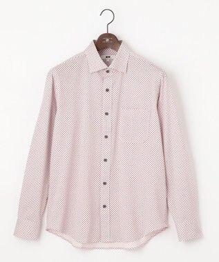 JOSEPH ABBOUD 【快適な着心地・イージーケア】ジャージーシャツ ワイン系5