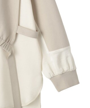 YECCA VECCA シャツレイヤードデザインプルオーバー Light Beige