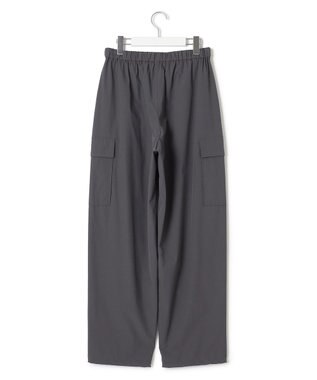 23区 【撥水加工/洗える】ナイロン2WAYストレッチ パラシュート パンツ グレー系