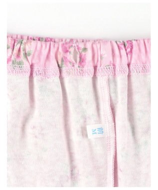 Wing パジャマ 長袖 長ズボン 綿100%(本体) スムース素材 レディース EP5072 ウイング／ワコール ピンク