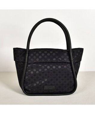 Y'SACCS Polka Dots パイピングトート Sサイズ ブラック