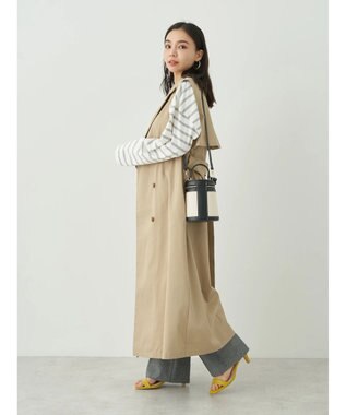 earth music&ecology ２ＷＡＹジレンチ Beige