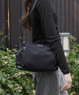 ACE BAGS & LUGGAGE kanana project collection ECD-1 ショルダーバッグ 横 19083 カナナプロジェクトコレクション ブラック