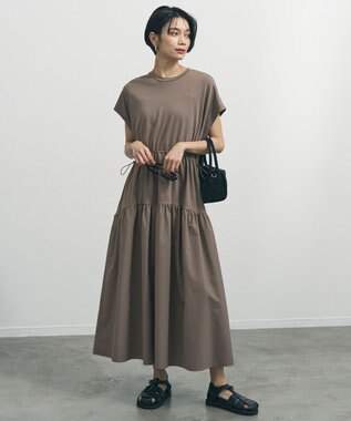 UNFILO BEAUTY-FORM T コンビティアード ワンピース