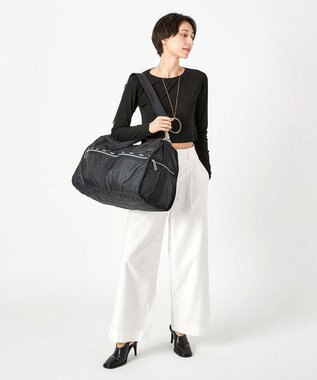 LeSportsac CR LARGE WEEKENDER/ブラックC ブラックC