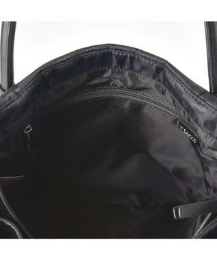 Y'SACCS Polka Dots パイピングトート Sサイズ ブラック