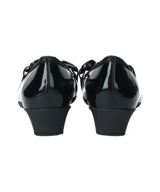 Bridget Birkin 【Bridget Birkin Walk】アクリルチェーンウォーキングパンプス ブラックエナメル