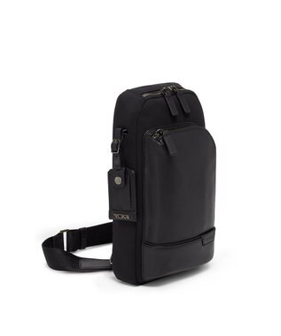 TUMI メンズ TUMI HARRISON 「グレゴリー」スリング ブラック/ブラック