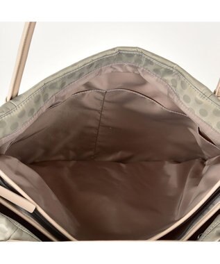 Y'SACCS Polka Dots パイピングトート Sサイズ グレージュ