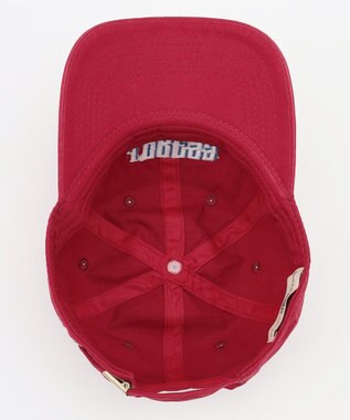 J.PRESS MEN J.PRESSロゴ刺繍 キャップ レッド系