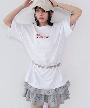 WEGO 【ユニセックス着用ITEM】別注VISIONグラフィックT（SS） ホワイト