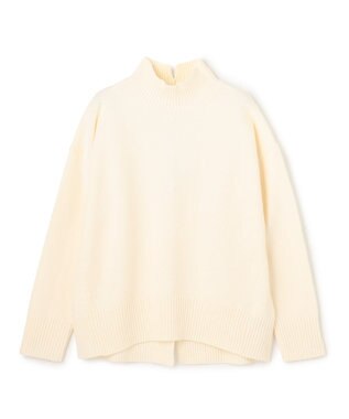 カシミヤブレンド ハイネックニット