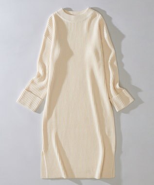 組曲 バルキーニット ワンピース アイボリー系