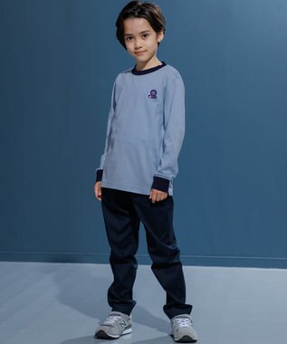 J.PRESS KIDS 【140-170cm】ベーシック ロゴカットソー サックスブルー系