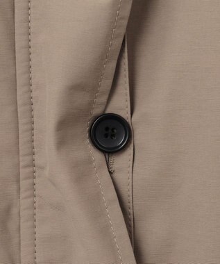 組曲 S 【WEB限定】フード付きライトブルゾン モカカーキ系