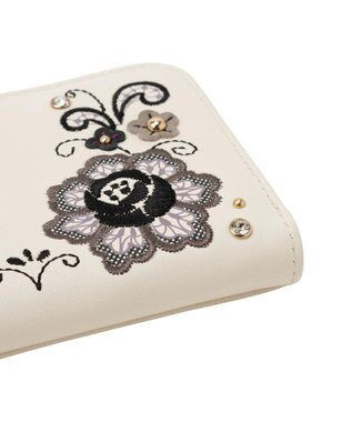 ANNA SUI ララ マルチケース アイボリー