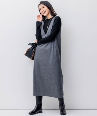 23区 ガラストップネックレス ブラック系