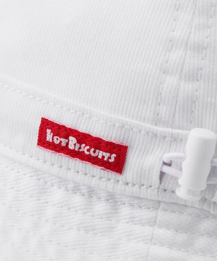 MIKI HOUSE HOT BISCUITS 【40-50cm】 耳付きハット(帽子) 白
