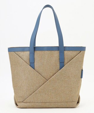 Y'SACCS リネンライク　イニシャルトート　Mサイズ