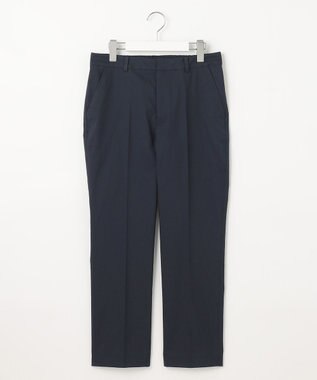 J.PRESS LADIES L 【WEB限定カラーあり・セットアップ対応・洗える・撥水・防汚】コットンFITTYシャーク テーパード パンツ ネイビー系