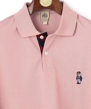 J.PRESS MEN 新デザイン【BULLDOG BOY / 8色展開】カノコレジメン ポロシャツ ローズ系