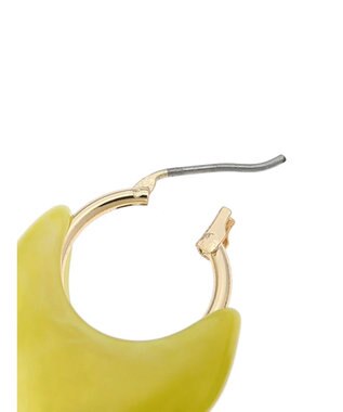 AMERICAN HOLIC カラーレイヤードピアス Yellow