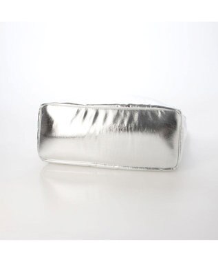 UNBILLION cachecache ソフトメタリックショッパートート シルバー