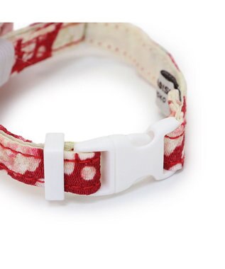 PET PARADISE ペットパラダイス 和帯 ねこ首輪 《赤》 小 / 中 赤