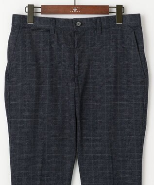 JOSEPH ABBOUD 【キングサイズ・ウエストも伸びる】ツィーディージャージーストレッチ パンツ ネイビー系4