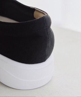 Tiaclasse 【安田美沙子さん着用】キャンバスリボンスリッポン ブラック