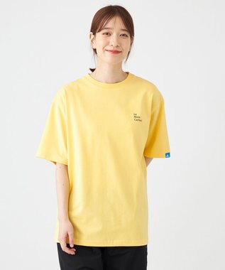 SHARE PARK LADIES 【EC限定カラーあり・UVカット・吸水速乾】カラフルロゴバックプリントＴシャツ イエロー系