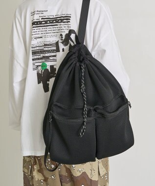 CRAFT STANDARD BOUTIQUE ダブルポケットメッシュバックパック