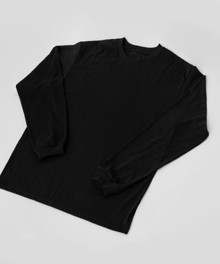 HAAG レゾナバイオ プレーティングジャージーロングスリーブシャツ ブラック