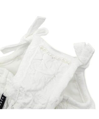 PET PARADISE cherircouture ホワイトローズ キャミソール 小型犬 ホワイト