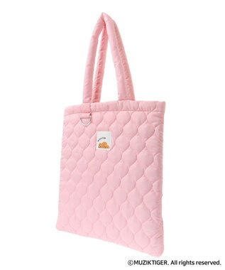 Green Parks ムジークタイガー/カラーキルトトートBAG Pink