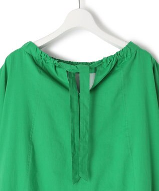 J.PRESS YORK STREET 【WOMEN】バイカラー ワンピース グリーン系1