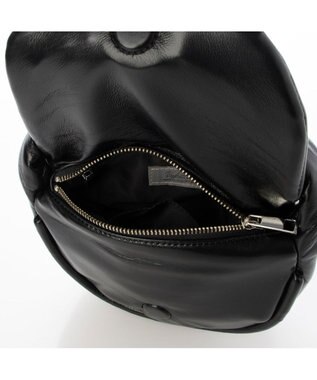 UNBILLION カシュカシュ cachecache / ハーフムーンワンハンドルミニショルダー ブラック