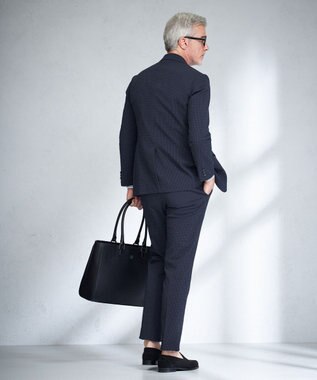 J.PRESS MEN トラベラーズシアサッカージャケット ネイビー系3