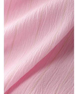 earth music&ecology レーヨンストライプワンピース Pink