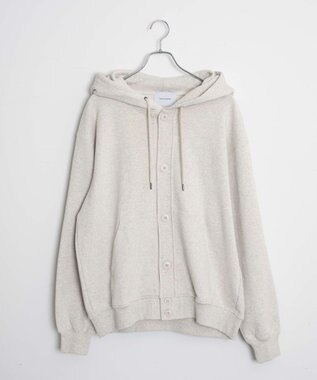 WEGO 【ユニセックス着用ITEM】スウェットボタンカーディガン グレーその他