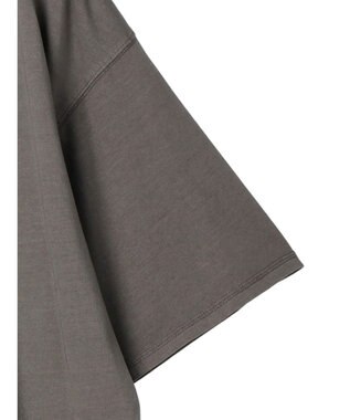 Green Parks ５分袖ピグメントロゴプルオーバー Gray