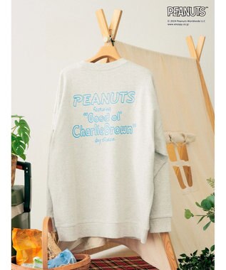 AMERICAN HOLIC ビンテージライクスウェット／ＰＥＡＮＵＴＳ2 Oatmeal