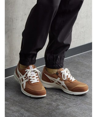ASICS WALKING ハダシウォーカー メンズ 3E相当 ブラウン系