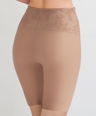 WACOAL ガードル 【肌リフト】 下半身のたるみをリフトアップ スリムなシルエット ロング丈 一枚ばき可能 Qサイズまで対応 大きいサイズ レディース GRC424 /ワコール ベージュ