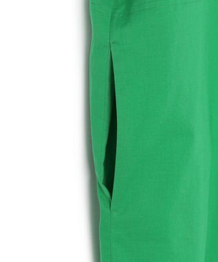 J.PRESS YORK STREET 【WOMEN】バイカラー ワンピース グリーン系1