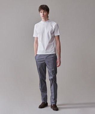 J.PRESS MEN 【ストレッチ】グリストーンダンプ ステムテーパードパンツ グレー系